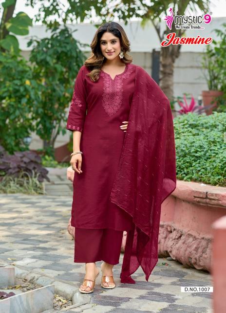 Mystic9 jasmine vol 1 wholesale kurti market in chandni chowk